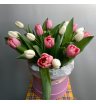 Коробка 19 тюльпанов Нежность