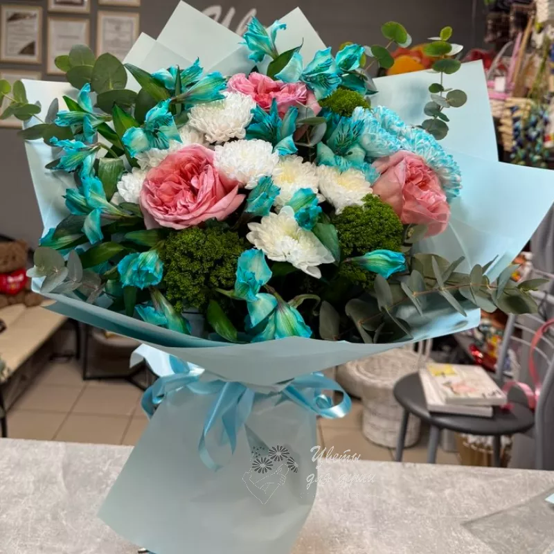 Букет «Поцелуй с любовью для тебя»