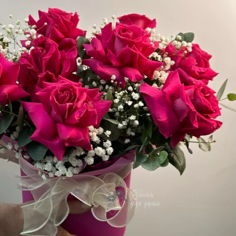 Композиция в коробке «Топаз» 1