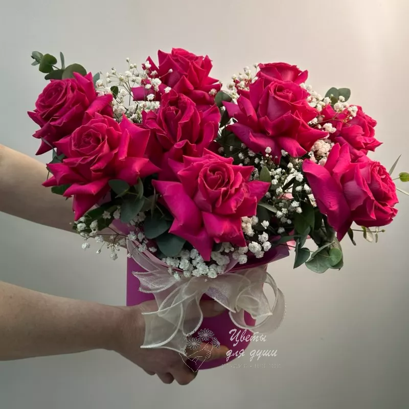 Композиция в коробке «Топаз»