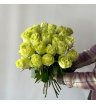 Пионовидные розы 25 «Лимончелло»