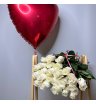 Комбо - предложение «Романтичная встреча» 25 роз