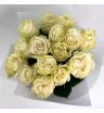 Букет белых роз «Амелия»