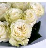 Букет белых роз «Амелия» 1