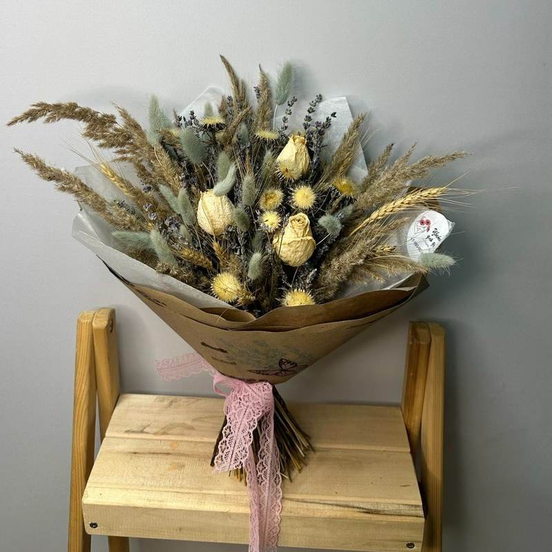 натуральные сухоцветы