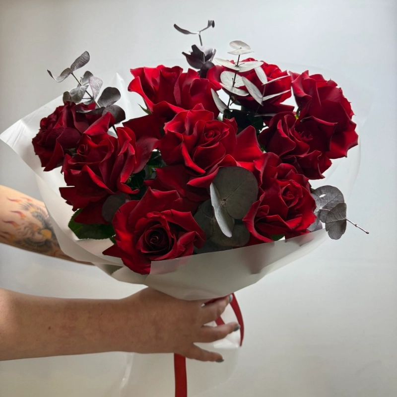 Монобукет из роз &laquo;Нежность&raquo;